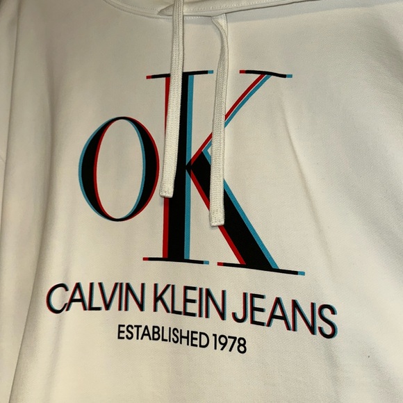 Calvin Klein 3D hoodie. - Picture 2 of 7